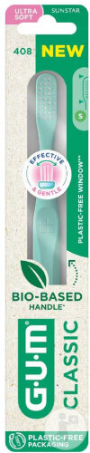 Gum Classic Brosse À Dents Ultra-Soft Manche Biosourcé 1 Pièce
