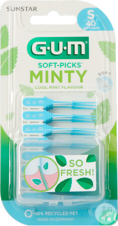 Gum Soft-Picks Comfort Flex Minty Taille S 40 Pièces