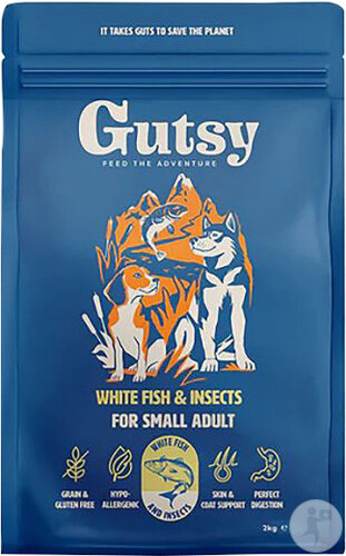 Gutsy Fish & Insect Small Adult 2kg
