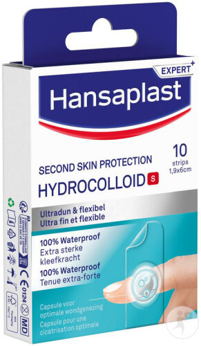 Hansaplast Second Skin Protection Hydrocolloid S Finger Strips 10 Pièces