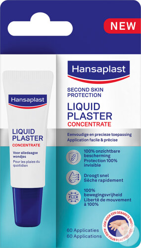 Hansaplast Second Skin Protection Pansement Liquide Concentré Tube 10ml