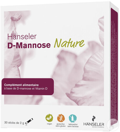Hänseler D-Mannose Complément Alimentaire Sticks 30x2g