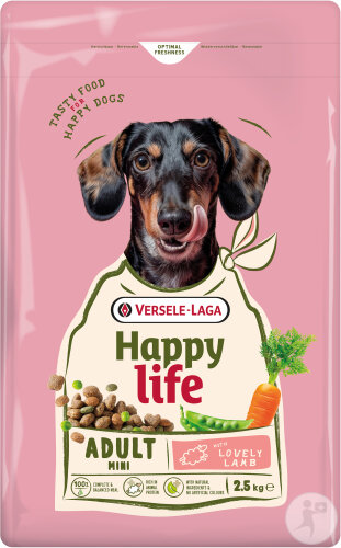 Happy Life Adult Mini Chiens À L'Agneau 2,5kg