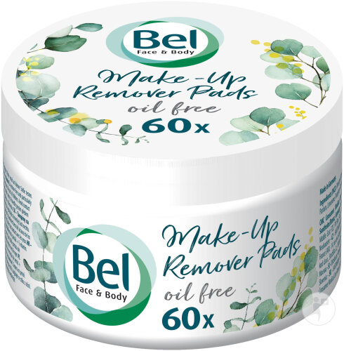 Hartmann Bel Face & Body Pads Démaquillants 60 Pièces