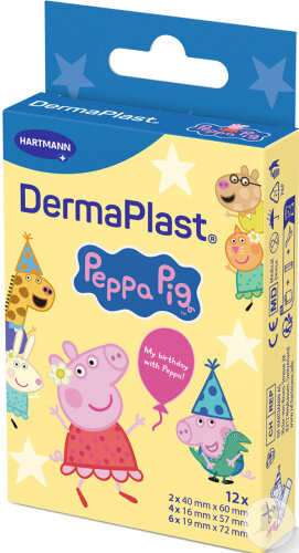 Hartmann Dermaplast Enfants Peppa Pig 12 Pièces