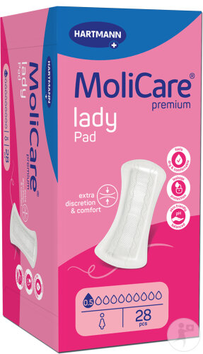 Hartmann Molicare Premium Lady Pad 0,5 Gouttes 28 Pièces