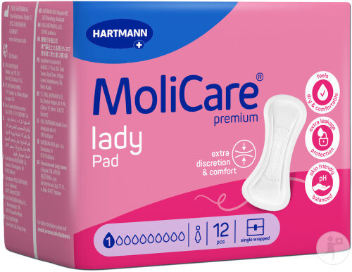 Hartmann Molicare Premium Lady Pad 1 Goutte 12 Pièces
