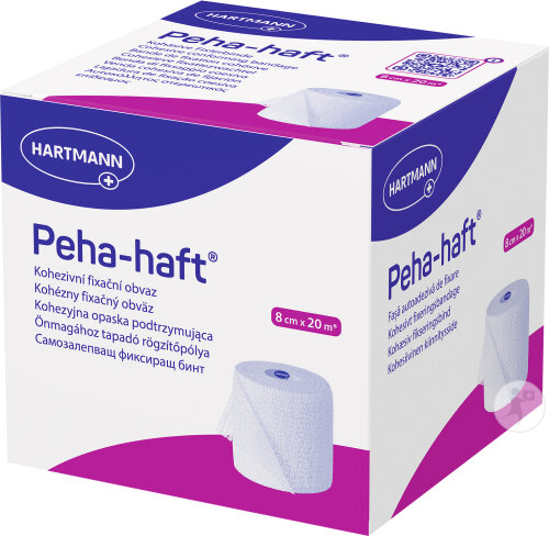 Hartmann Peha-Haft Latexfree 8cmx20m 1 Pièce