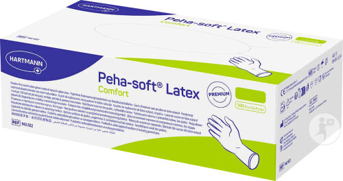 Hartmann Peha Soft Latex Comfort Gants D'Examen XS 100 Pièces