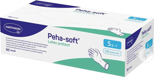 Hartmann Peha-Soft Latex Protect Gants S 100 Pièces