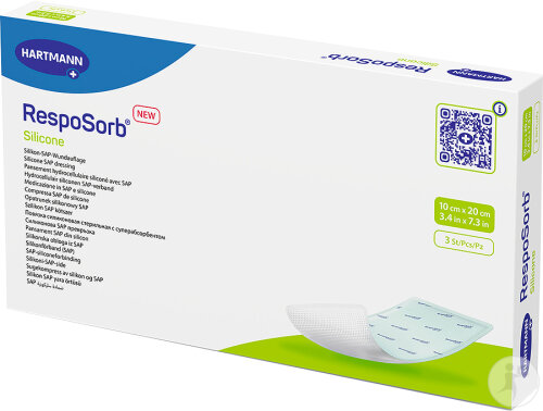 Hartmann Resposorb Silicone 10x20cm Pièces 3