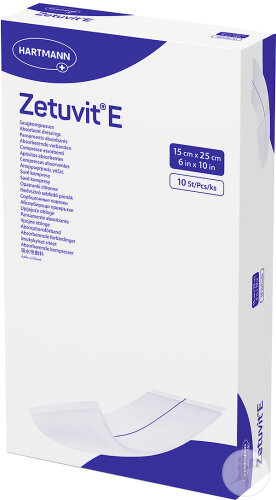 Hartmann Zetuvit E 15x25cm 10 Pièces