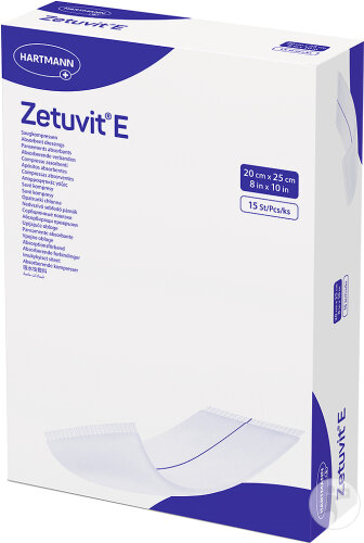 Hartmann Zetuvit E 20x25cm 15 Pièces