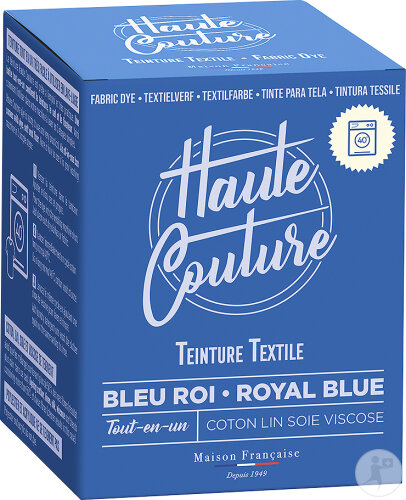 Haute Couture Teinture Textile Bleu Roi 350g