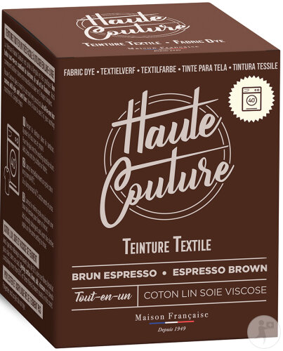 Haute Couture Teinture Textile Brun Espresso 350g