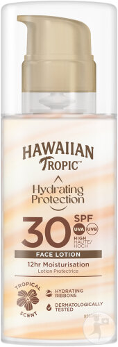 Hawaiian Tropic Lotion Visage Hydrating Protect IP30 50ml