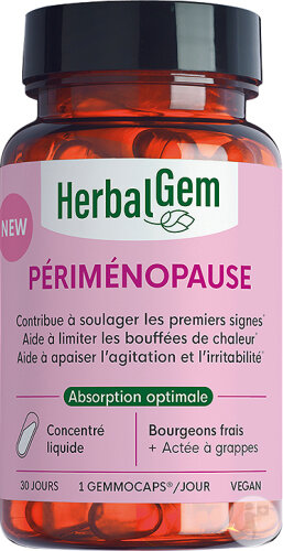 Herbalgem Gemmocaps Périmenopause 30 Capsules