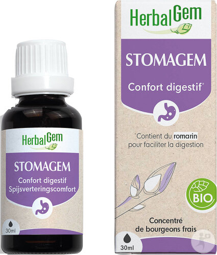 Herbalgem Stomagem GC23 Complexe Confort Digestif Bio Flacon 30ml