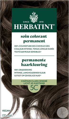 Herbatint Soin Colorant Permanent 5C Clair Cendré 1 Kit