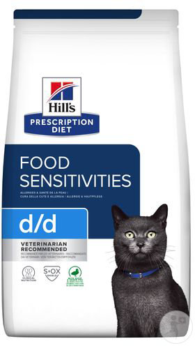 Hill's Prescription Diet d/d Food Sensitivities Aliment Chat Au Canard Et Petits Pois 3kg