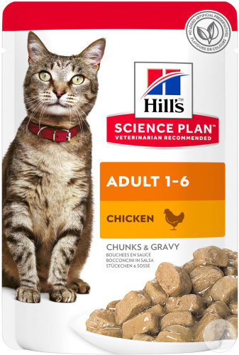 Hill's Science Plan Feline Adult 1-6 Light Chicken Sachet 1,5kg