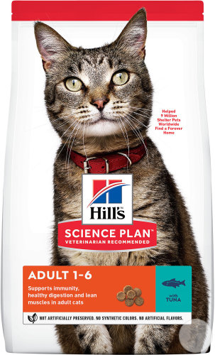 Hill's Science Plan Feline Adult 1-6 Tuna Sachet 3kg
