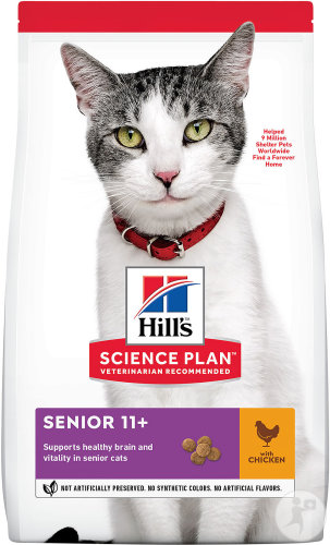Hill's Science Plan Feline Senior 11+ Chicken Sachet 1,5kg