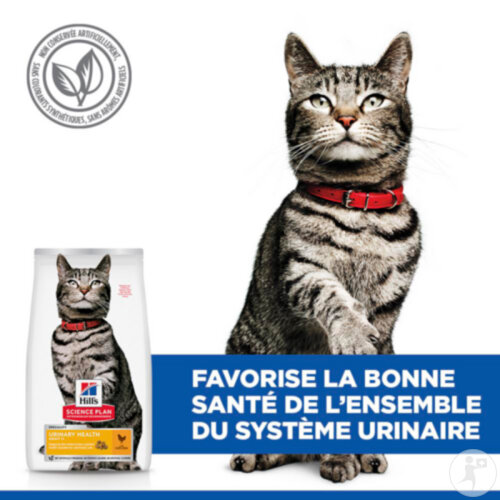 Hill's Pet Nutrition Science Plan Urinary Health Feline Adult 1+ Chicken 3kg-3