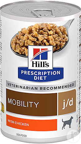 Hill's Prescription Diet j/d Pâtée Pour Chien Au Poulet 12x370g
