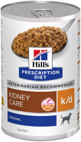 Hill's Prescription Diet K/D Kidney Care Aliment Chien 12x350g