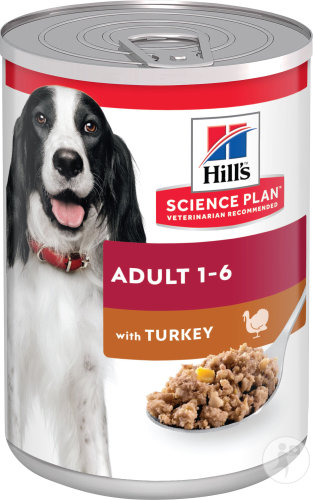 Hill's Science Plan Adult Nourriture Humide Chien Dinde 12x370g
