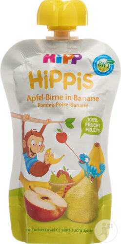 Hipp Pomme-Poire-Banane Anton Affe 100g