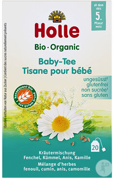 Holle Baby Food Tisane Bébé Bio Après 5 Mois 30g