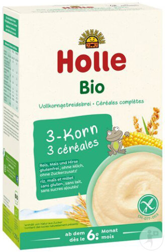 Holle Céréales Complètes 3 Céréales Bio 250g