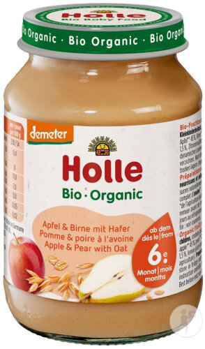 Holle Pomme & Poire À L'Avoine 190g