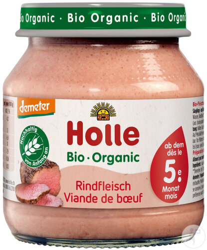 Holle Viande De Bœuf 125g