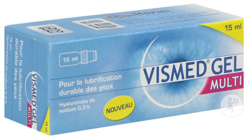 Horus Pharma Vismed Gel Multi Solution Ophtalmique Flacon 15ml
