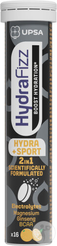 Hydrafizz Hydra + Sport 16 Comprimés Effervescents