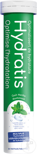 Hydratis Menthe 20 Pastilles Effervescentes
