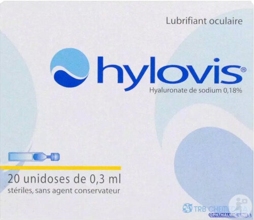 Hylovis Lubrifiant Oculaire Unidoses 20x0,3ml