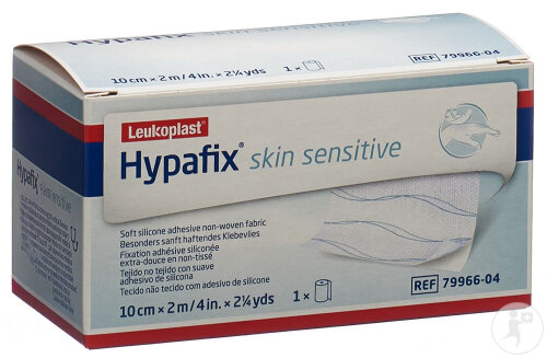 Hypafix Skin Sensitive Siliconé 10cm x 2m 1 Rouleau