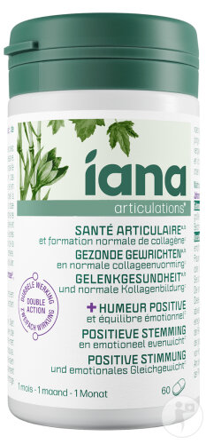 Iana Santé Articulaire + Humeur Positive 60 Comprimés