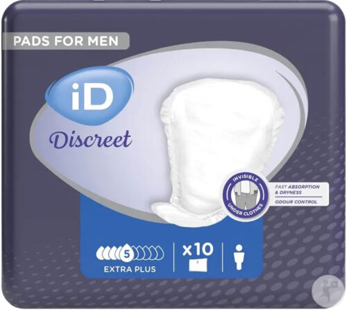 Id Discreet Men Extra Plus 10 Pièces