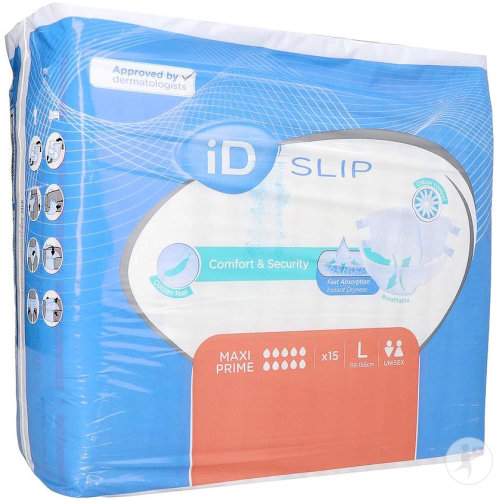 Id Expert Slip Maxi Prime L 15 Pièces