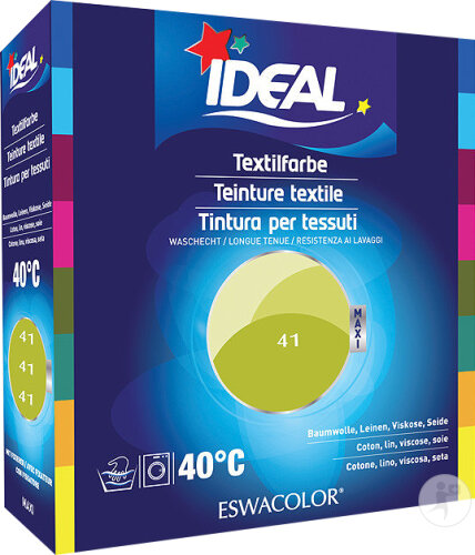 Ideal Maxi Teinture Textile 41 Vert Anis 75ml + 100g