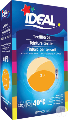 Ideal Mini Teinture Textile 38 Mandarine 40ml + 50g