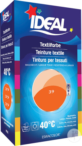 Ideal Mini Teinture Textile 39 Orange 40ml + 50g