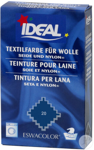 Ideal Teinture Pour Laine Soie Et Nylon 20 Bleu Marine 30g