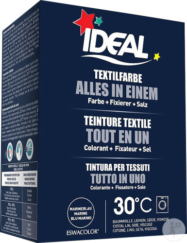 Ideal Teinture Textile Tout-En-Un Marine 230g
