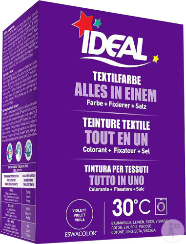 Ideal Teinture Textile Tout-En-Un Violet 230g